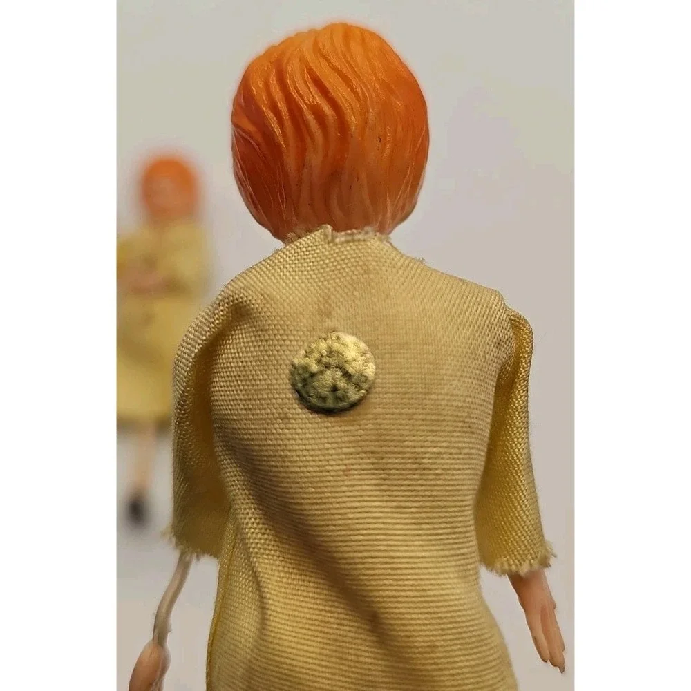 vintage antique miniature bisque dollhouse dolls C1